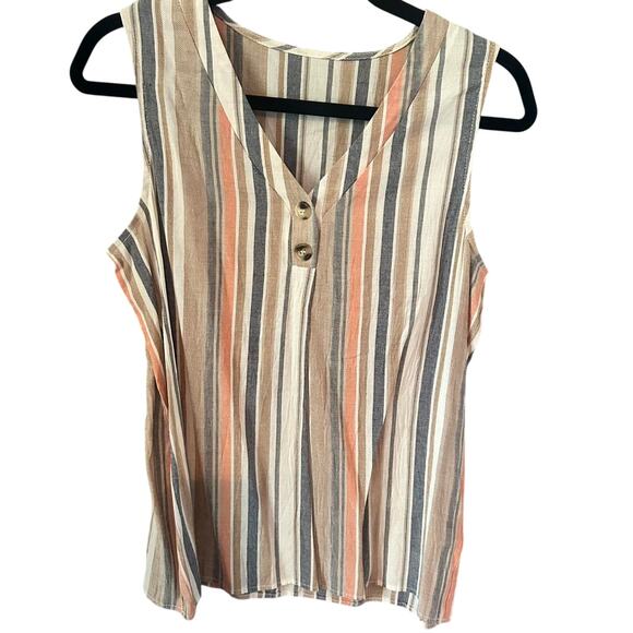 Soft & Comfy Striped Tank Top from SHEIN - Great Find! - Picture 1 of 3